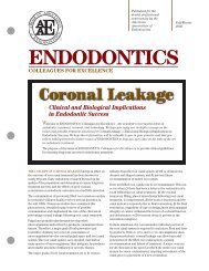 Coronal Leakage: Clinical and Biological Implications in Endodontic