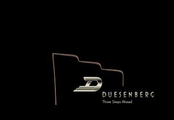 Three Steps Ahead - Duesenberg