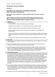 Conditions of contract for consultancy services - National Library of ...