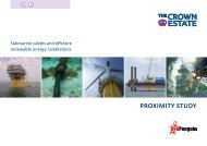 Submarine cables and offshore renewable - The Crown Estate