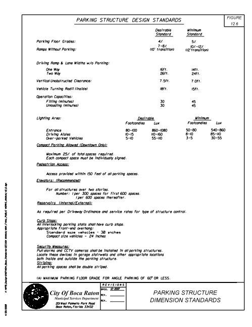 Engineering Standard Design Guide ENGINEERING DESIGN STANDARDS MANUAL - City of Boca Raton