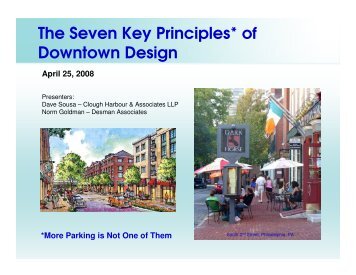 7 Key Principles of Downtown Design