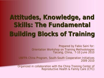 Attitudes, Knowledge, and Skills: The Fundamental Building Blocks ...