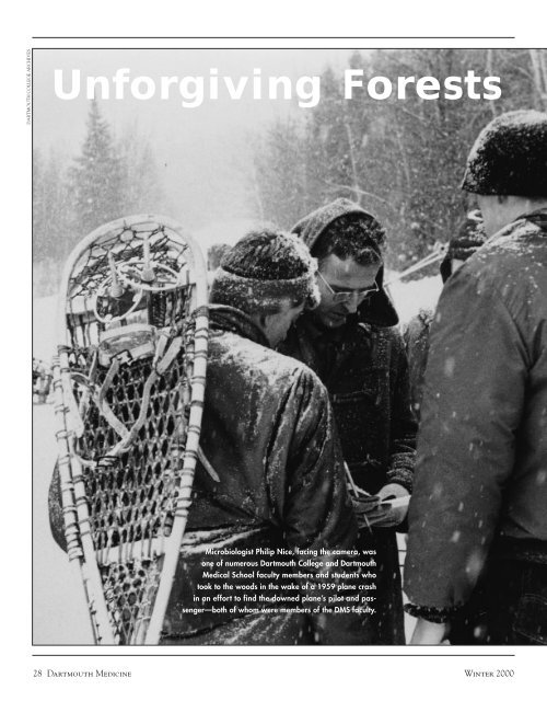Unforgiving Forests - Dartmouth Medicine Magazine - Dartmouth ...