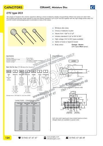 CAPACITORS - Soemtron.org