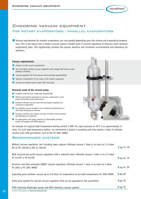 Catalog 2010 Technology for Vacuum Systems - Chiron