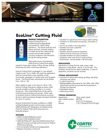 EcoLine® Cutting Fluid