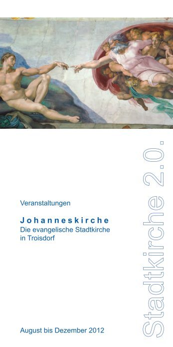 Stadtkirche Troisdorf 2.0 Veranstaltungen August - Evangelischer ...