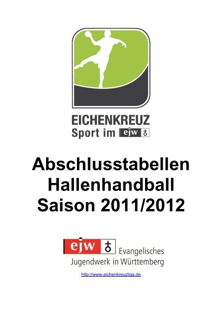 Abschlusstabellen Hallenhandball Saison 2011/2012