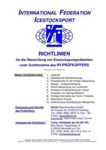 IFI - technische Prüfstelle