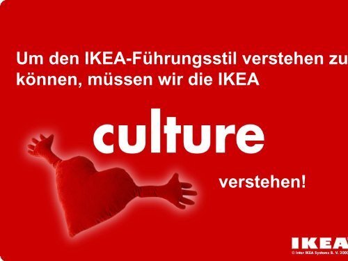 Das Entstehen der IKEA Werte