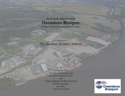 Economic Impact Study (PDF) - Owensboro Riverport Authority