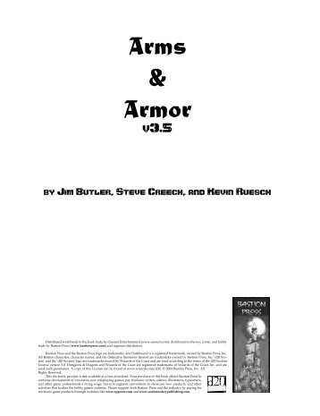 Arms & Armor v3.5.pdf - RoseRed