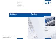 Advantages of the VarioCut VarioCut - eht.de