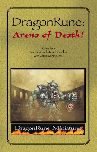 DragonRune: Arena of Death!