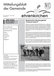 Spatenstich Neubaugebiet Ã¢ÂÂInneres Imlet IIÃ¢ÂÂ - Gemeinde Ehrenkirchen