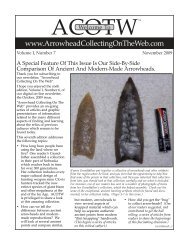 STOP! - Arrowhead Collecting On The Web