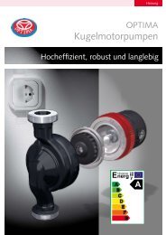 Kugelmotorpumpen - Heinrich Schmidt GmbH & Co. KG