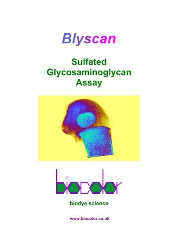 Sulfated Glycosaminoglycan Assay