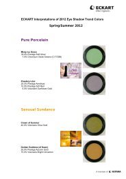 2012 Eye Shadow Trend Colors Spring Summer - Eckart