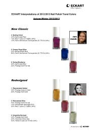 2012_ Nail Polish Trend Colors_Autumn Winter - ECKART