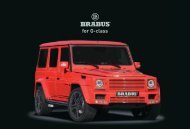 for G-class - Brabus