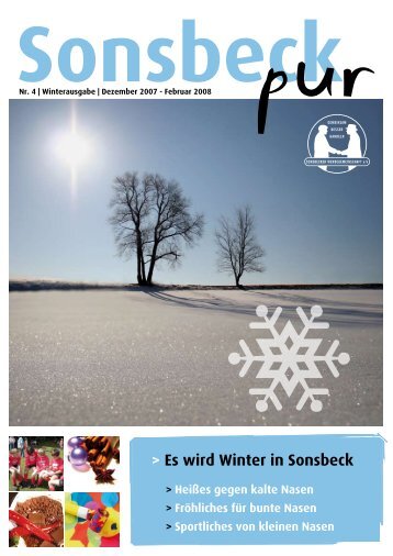 Es wird Winter in Sonsbeck - Sonsbeck pur