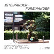 Tien Anton - Senioren-Homepage Dülken / Boisheim