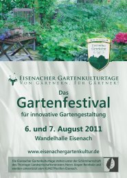 Gartenfestival - Eisenach Online