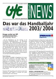 2003/2004 Das war das Handballjahr - hoststar