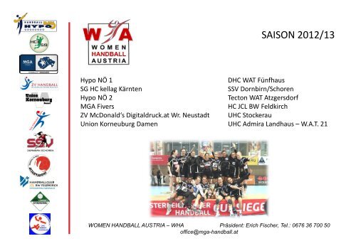 WHA-Pressemappe (PDF Größe: 1.9 MB) - ZV Handball McDonald´s ...