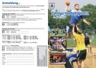 bei den Zähringer Handballtagen...