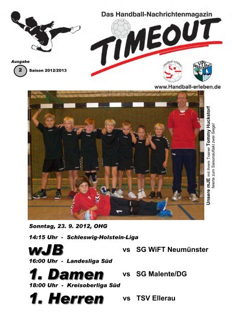 1. Herren 1. Damen wJB - Handballabteilung Vfl Geesthacht