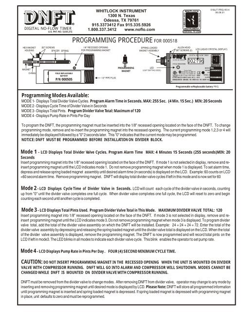 dnft battery replacement instructions - Combustion Technologies