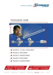 TOOLLESS LINE - Schrack