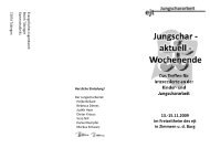 Ausschreibung Jungschar-aktuell 2009.pdf - Evangelisches ...