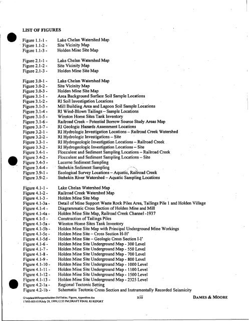 Dames & Moore, 1999 - USDA Forest Service