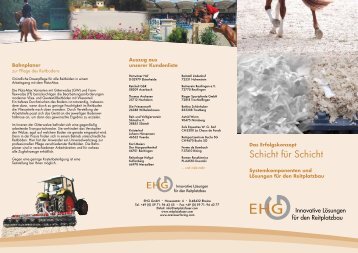 Schicht für Schicht (PDF) - EHG - Produkte für den Reitplatzbau