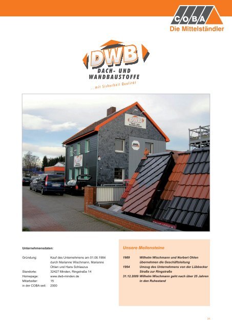 Meilensteine der DACH-Branche - Online Katalog Blättern