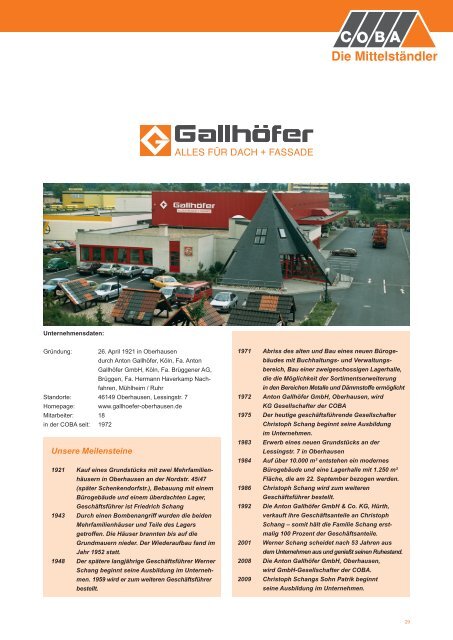 Meilensteine der DACH-Branche - Online Katalog Blättern