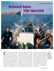 AQUANAUT: Schlauchboote für Taucher - Dietrich Hub