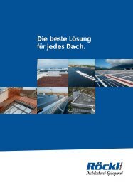Die beste Lösung für jedes Dach. - Roeckl Bedachungen GmbH