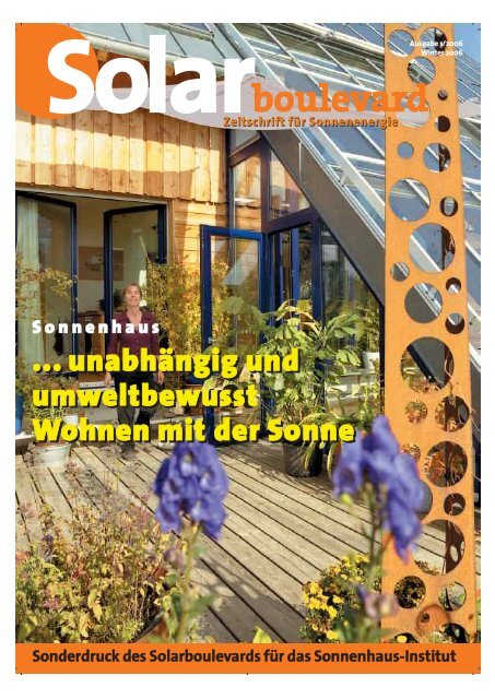 Download (pdf 258 KB) - Sonnenhaus-Institut