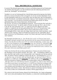 Brotbrechung und Kommunion (PDF, 12 kB) - Pfarrverband ...