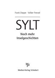 Noch mehr Inselgeschichten - Medien-Verlag Schubert