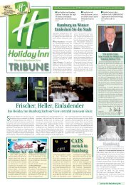 TRIBUNE - Holiday Inn Hamburg