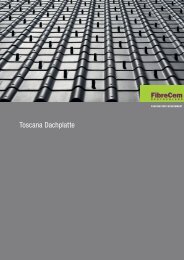 Toscana Dachplatte - FibreCem Deutschland GmbH