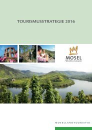 TOURISMUSSTRATEGIE 2016 - Mosellandtouristik