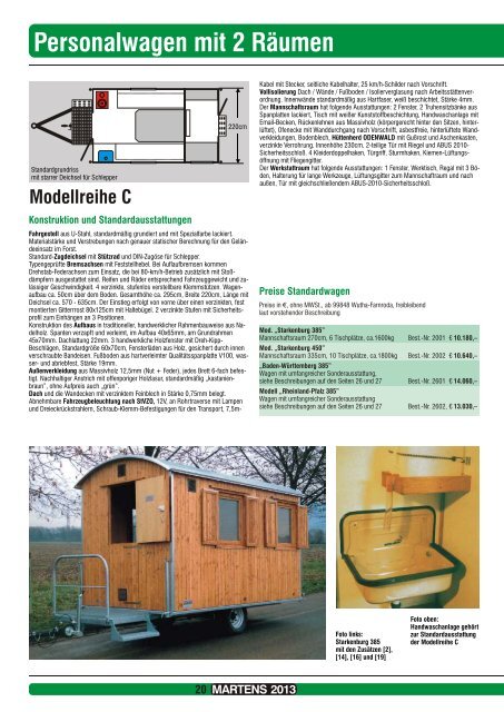 Martens Katalog 2013 - MARTENS Forsttechnik GmbH