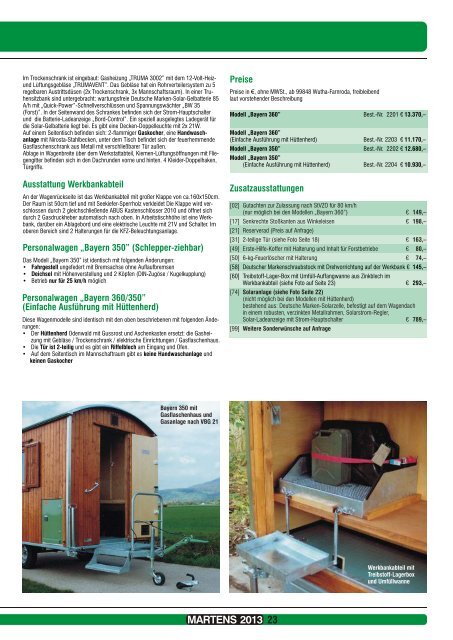 Martens Katalog 2013 - MARTENS Forsttechnik GmbH